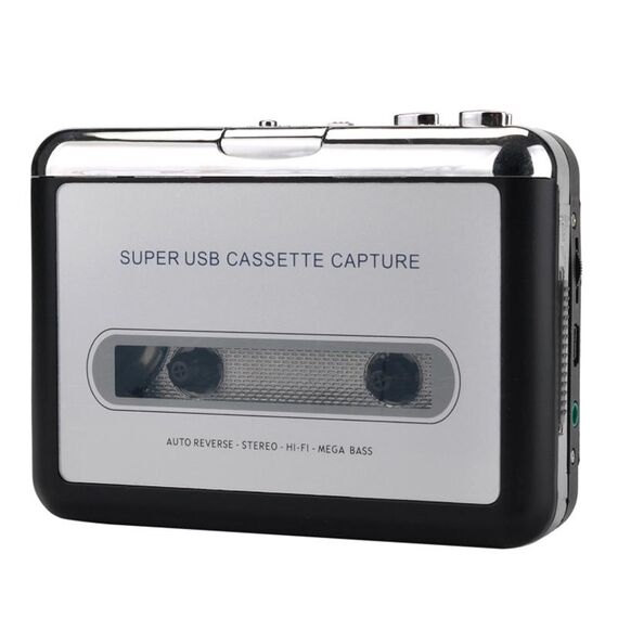 Ezcap 218 USB Cassette USB Capture Tape to MP3 Converter Registratore di cassette