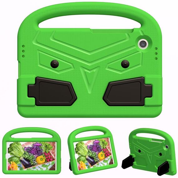 Per Samsung Galaxy Tab A9 Custodia per tablet EVA antiurto con cavalletto stile Sparrow (verde)