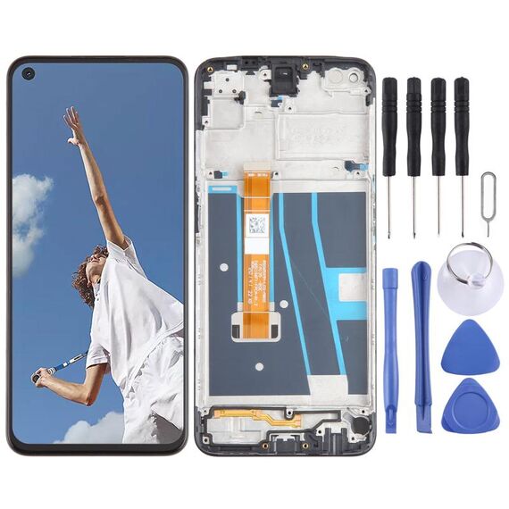 Per OPPO A52 4G OEM LCD Screen Digitizer assemblaggio completo con cornice