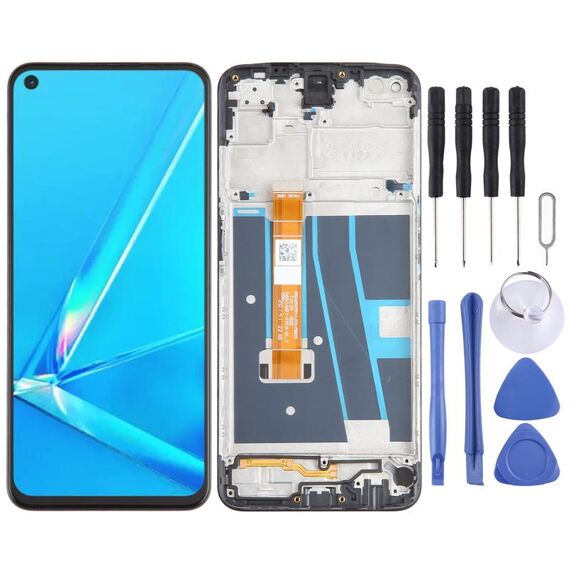 Per OPPO A92 4G OEM LCD Screen Digitizer assemblaggio completo con cornice