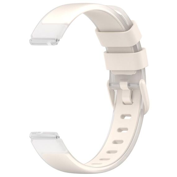 Cinturino per orologio universale in silicone trasparente bicolore da 12 mm (colore Starlight)
