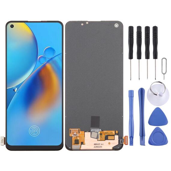 Per OPPO F19 4G Schermo LCD AMOLED originale con digitalizzatore assemblaggio completo