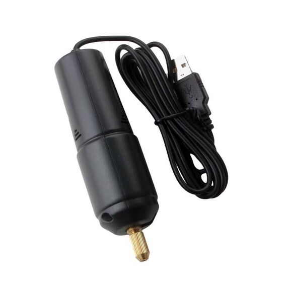 Trapano elettrico per perforazione manuale con colla manuale mini trapano elettrico interfaccia USB 360, set: metallo nudo
