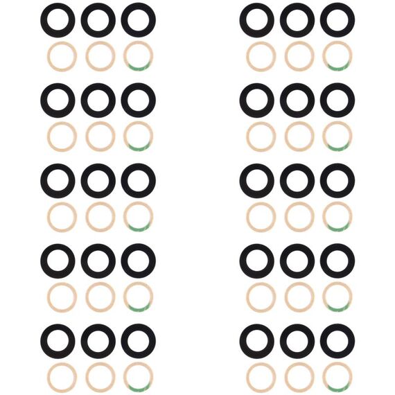Per Samsung Galaxy A04s SM-A047F Obiettivo fotocamera posteriore da 10 pezzi