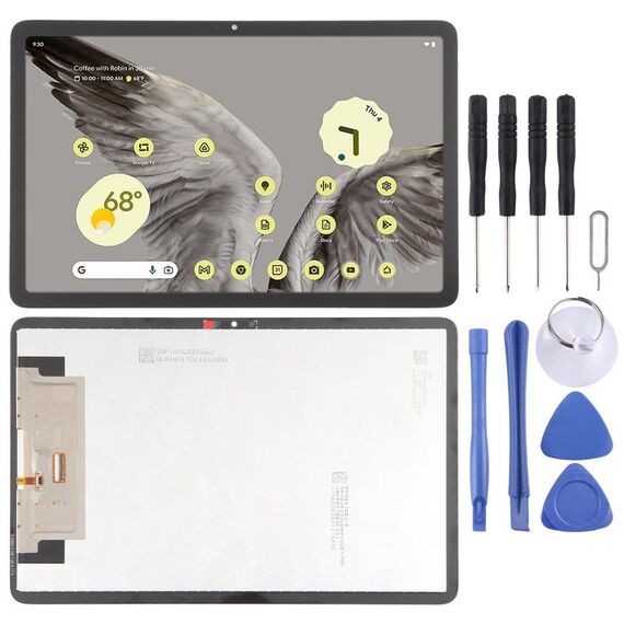 Schermo LCD per tablet Google Pixel con digitalizzatore assemblaggio completo (nero)