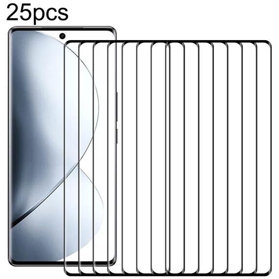 Per vivo V29 Pro 25 pezzi Pellicola in vetro temperato a schermo intero con bordo curvo 3D