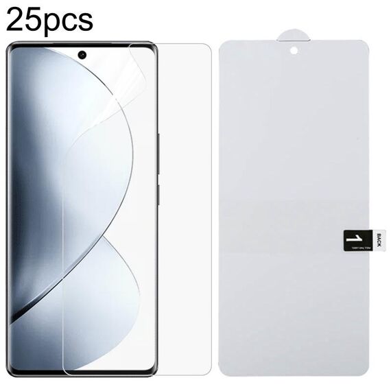 Per vivo V29 Pro 25 pezzi di protezione per schermo intero Pellicola idrogel antideflagrante