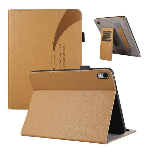 Custodia per tablet in pelle con ventosa per Huawei MatePad 11 2023 (marrone)