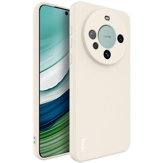 Custodia morbida in TPU con bordo dritto per Huawei Mate 60 serie IMAK UC-4 (bianca)