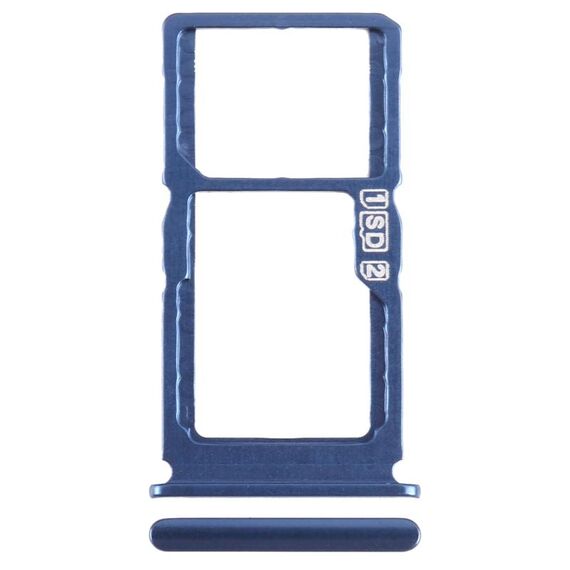 Per Nokia 8.3 Vassoio SIM originale + SIM / Micro SD (blu)