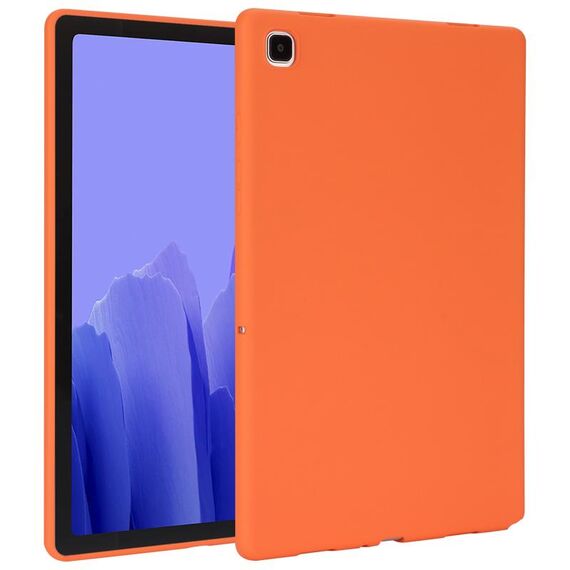 Per Samsung Galaxy Tab A7 2020 / T500 Custodia per tablet in TPU delicata sulla pelle con spray all'olio (arancione)