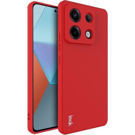 Per Xiaomi Redmi Note 13 Pro 5G IMAK UC-4 Serie Custodia morbida in TPU con bordo dritto (Rosso)