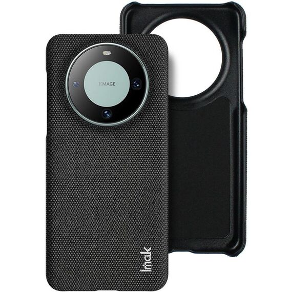 Per Huawei Mate 60 serie imak Ruiyi Texture in tessuto PU + custodia per PC (nera)