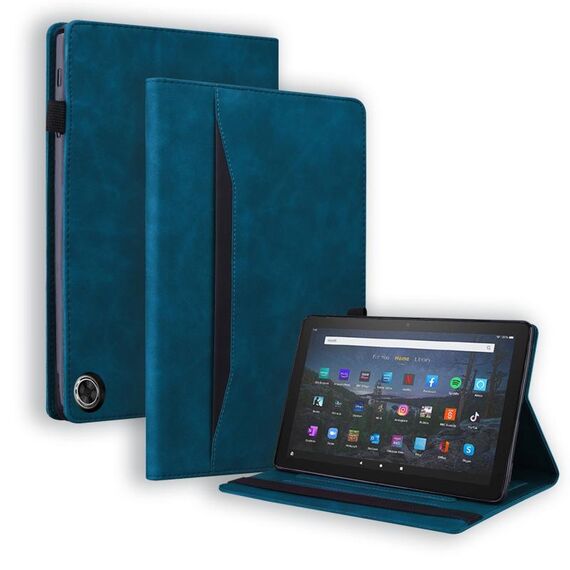 Custodia per tablet in pelle antiurto per Amazon Fire Max 11 2023 (blu)