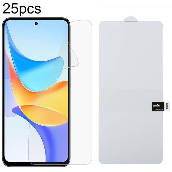 Per Honor Play 8T 25 pezzi di protezione per schermo intero Pellicola idrogel antideflagrante