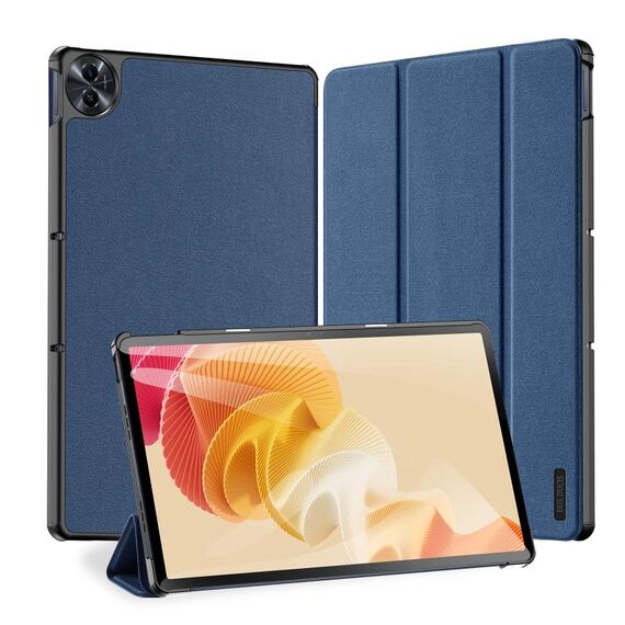 Custodia per tablet in pelle con vibrazione magnetica serie Realme Pad 2 11.5 DUX DUCIS Domo (blu)