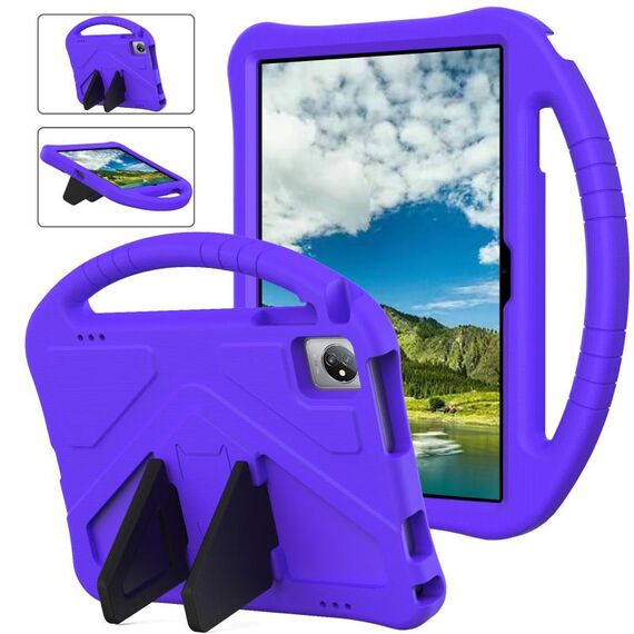 Per DragonTouch NotePad 102 10 2023 Custodia tablet antiurto EVA con supporto (viola)
