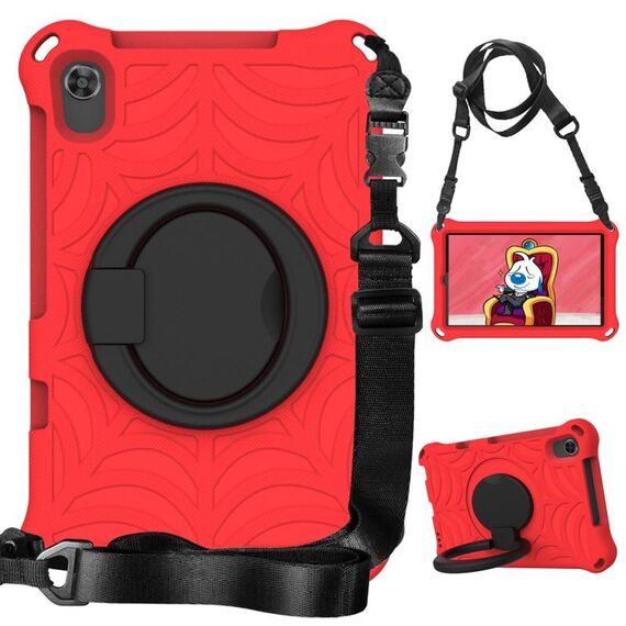 Custodia protettiva in silicone per tablet Samsung Galaxy Tab A 8.4 2020 SM-T307 Spider King (rosso)