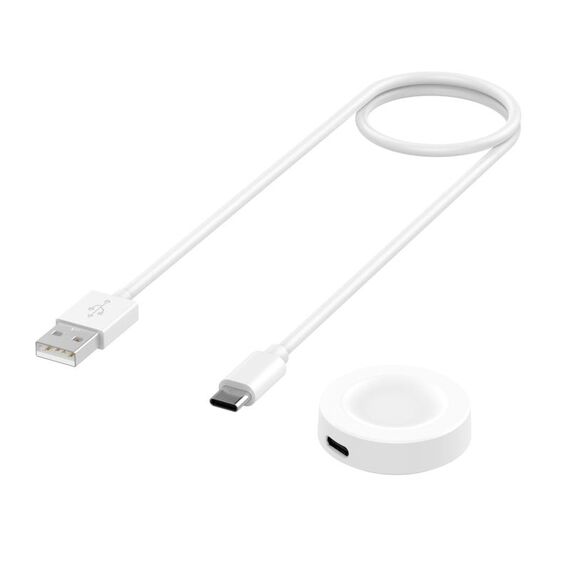 Per Huawei Watch GT 4 41mm Smart Watch Cavo di ricarica diviso con aspirazione magnetica, lunghezza: 1 m (bianco)