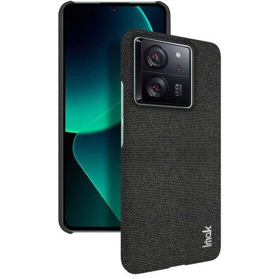 Per Xiaomi 13T 5G / 13T Pro 5G serie imak Ruiyi Texture in tessuto PU + custodia per telefono PC (nero)