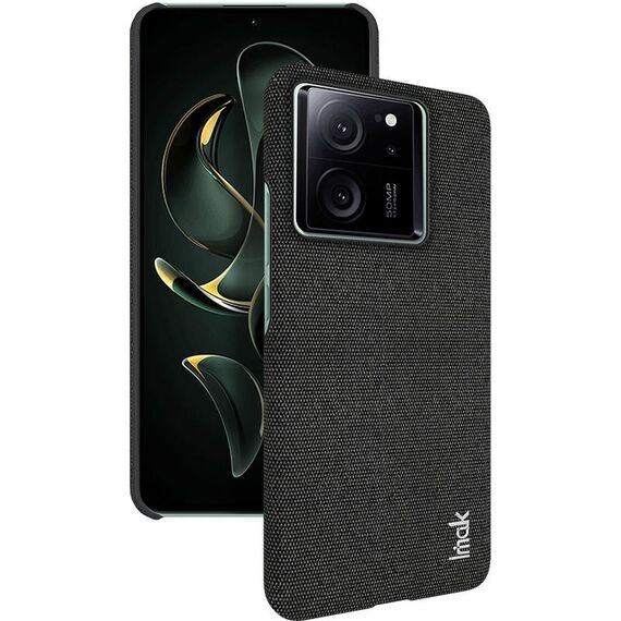Per Xiaomi Redmi K60 Ultra 5G serie imak Ruiyi Texture in tessuto PU + custodia per PC (nera)