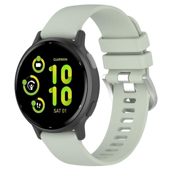 Per cinturino in silicone Garmin vivoactive 5 / Active 5 da 20 mm (verde)