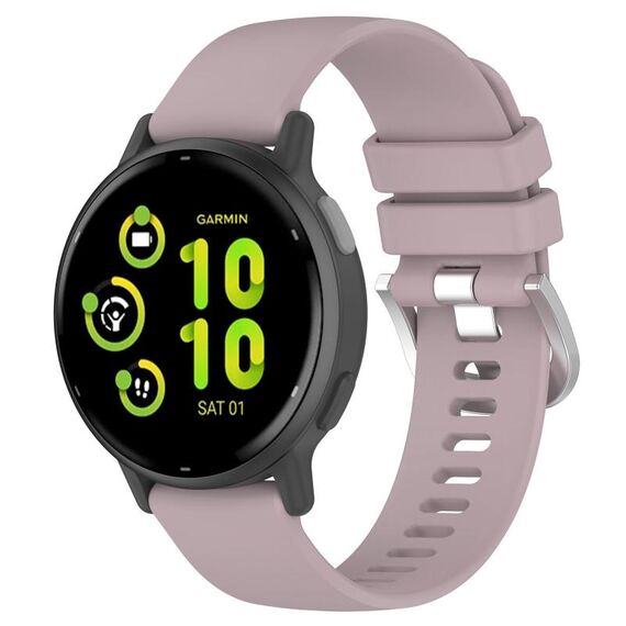 Per cinturino in silicone Garmin vivoactive 5 / Active 5 da 20 mm (viola)