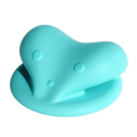 Cuscino per trazione chiropratica per rilassare il collo e le spalle della colonna vertebrale cervicale (verde)