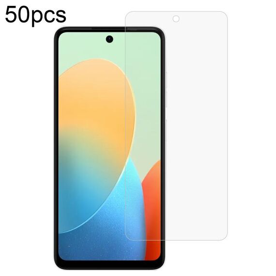 Per TECNO Pop 8 50 pezzi 0,26 mm 9H 2,5D pellicola in vetro temperato