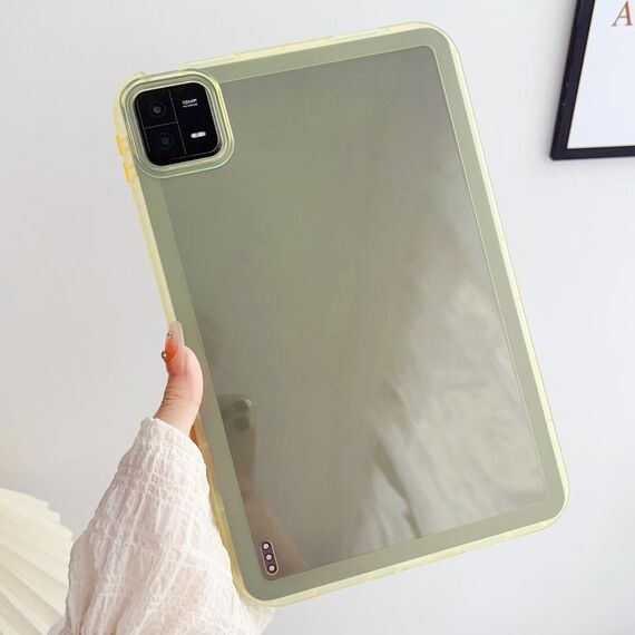 Per Xiaomi Pad 6/6 Pro Jelly Color Custodia per tablet TPU traslucido (giallo)