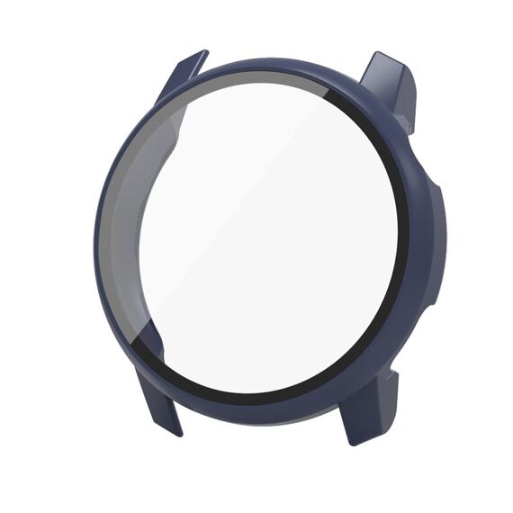 Per COROS Pace 3 PC + custodia protettiva per orologio integrata con pellicola temperata (blu notte)