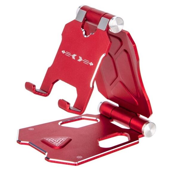 Staffa regolabile G52 Supporto per telefono cellulare da tavolo pieghevole di piccole dimensioni (rosso)
