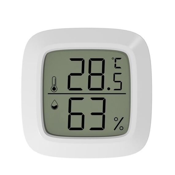 Mini misuratore elettronico di temperatura e umidità per animali domestici Misuratore di temperatura e umidità altamente preciso per uso domestico, modello: gradi Celsius