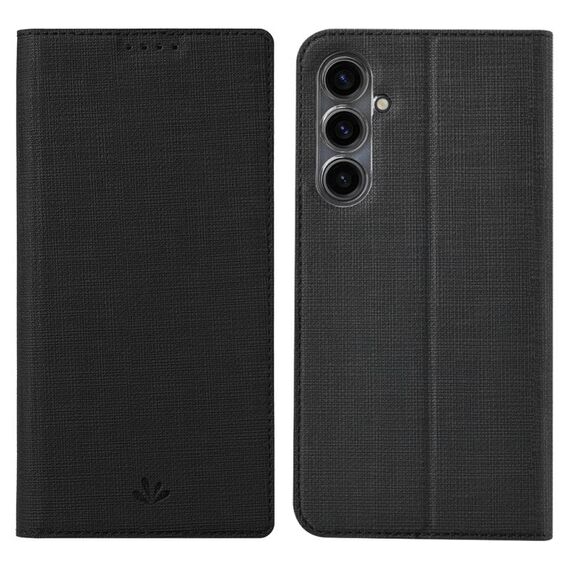 Per Samsung Galaxy S23 FE 5G ViLi DMX serie TPU + custodia magnetica in pelle PU (nera)