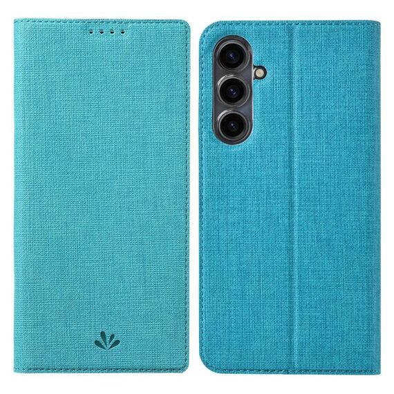 Per Samsung Galaxy S23 FE 5G ViLi DMX serie TPU + custodia magnetica in pelle PU (blu)