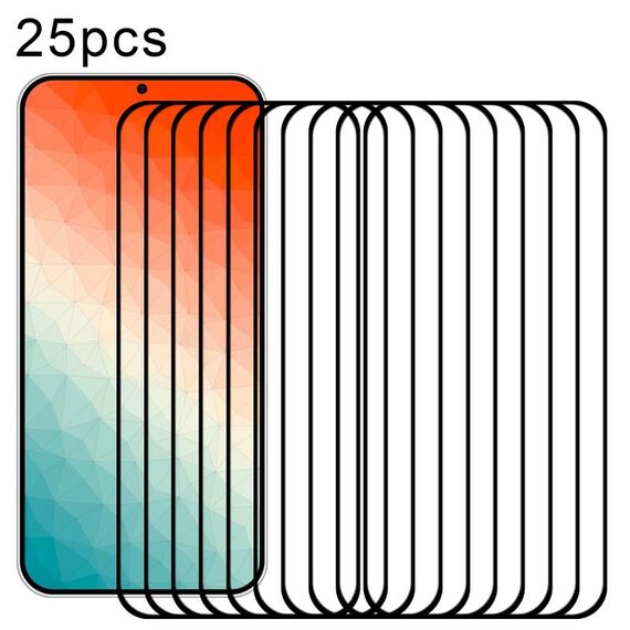 Per Samsung Galaxy S24+ 5G 25 pezzi Pellicola in vetro temperato con schermo completamente incollato, supporta lo sblocco delle impronte digitali