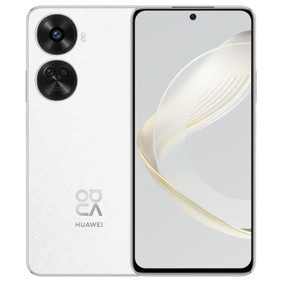 HUAWEI nova 11 SE, 256 GB, identificazione dell'impronta digitale dello schermo, HarmonyOS 4.0 Qualcomm Snapdragon 680 Octa Core da 6,67 pollici, rete: 4G, NFC, OTG, non supporta Google Play (bianco)