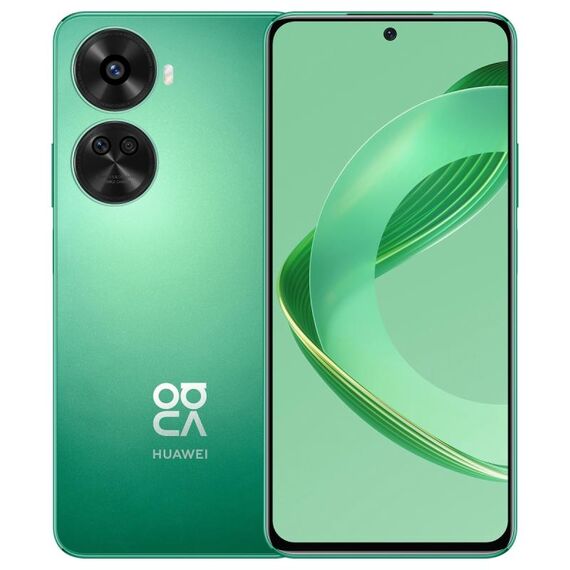 HUAWEI nova 11 SE, 512 GB, identificazione dell'impronta digitale dello schermo, HarmonyOS 4.0 Qualcomm Snapdragon 680 Octa Core da 6,67 pollici, rete: 4G, NFC, OTG, non supporta Google Play (verde)
