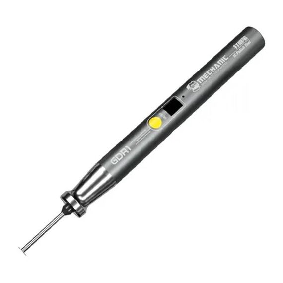 Penna per smerigliatura per lucidatura di piccoli chip portatile wireless con ricarica meccanica GDR1