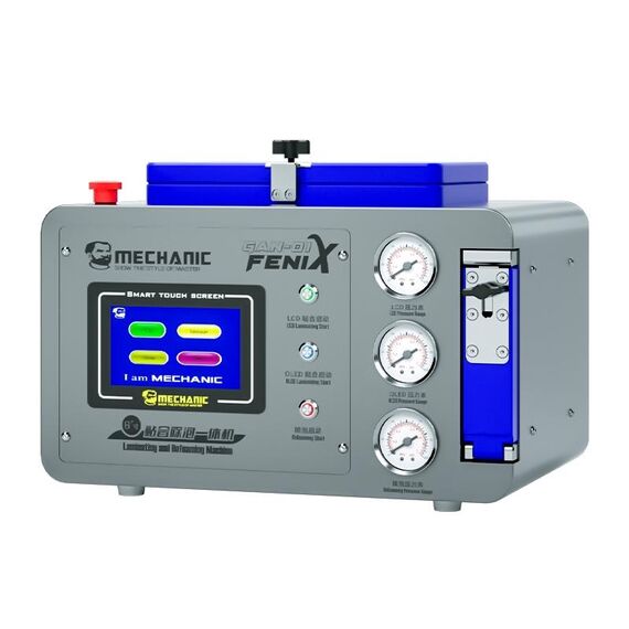 Meccanico GAN-01 FENIX 8 pollici 320 W Macchina integrata antischiuma per laminazione a temperatura costante, Spina: USA