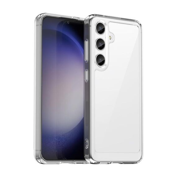 Per Samsung Galaxy S24+ 5G Serie colorata in acrilico + custodia per telefono in TPU (trasparente)