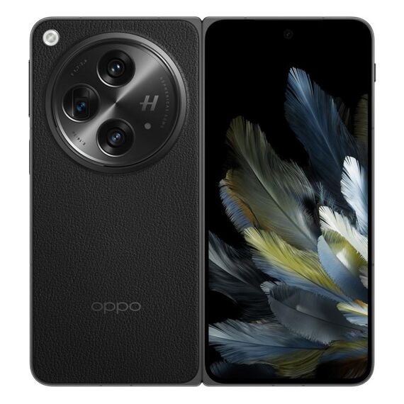 OPPO Find N3, 12 GB+512 GB, impronta digitale laterale, 7,82 pollici + 6,31 pollici ColorOS 13.2 Snapdragon 8 Gen 2 Octa Core fino a 3,187 GHz, NFC, OTG, Rete: 5G (Nero)