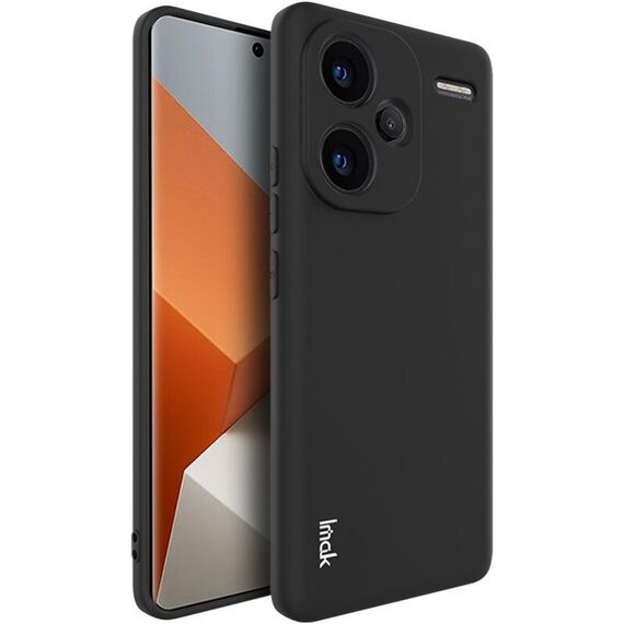 Per Xiaomi Redmi Note 13 Pro+ 5G IMAK UC-3 Serie Custodia protettiva in TPU satinato antiurto (Nero)