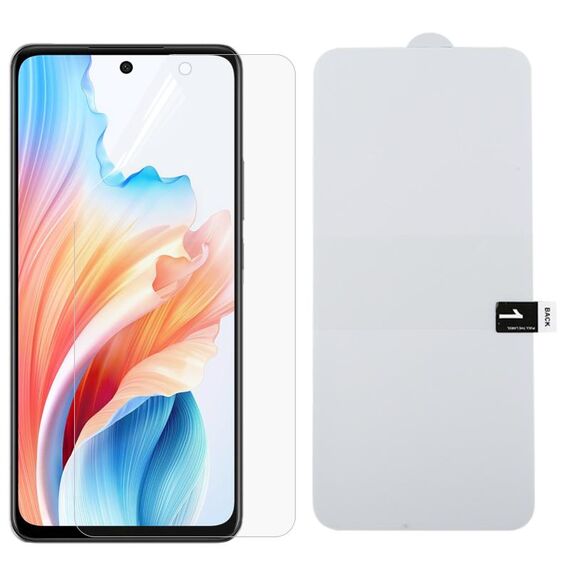 Per OPPO A2 Pellicola protettiva antideflagrante per schermo intero Hydrogel