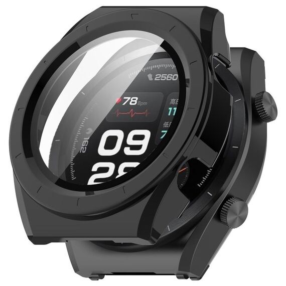 Per Xiaomi Watch H1 PC + custodia protettiva per orologio integrata con pellicola temperata (nera)