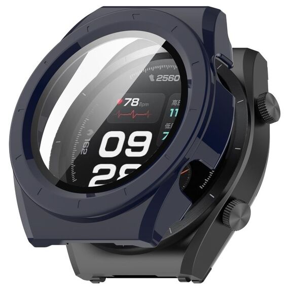 Per Xiaomi Watch H1 PC + custodia protettiva per orologio integrata con pellicola temperata (blu)