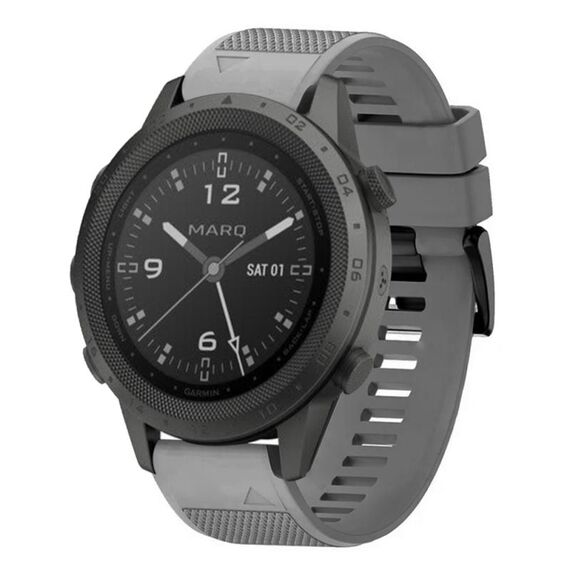 Per cinturino in silicone a sgancio rapido Garmin MARQ Commander da 22 mm (grigio)