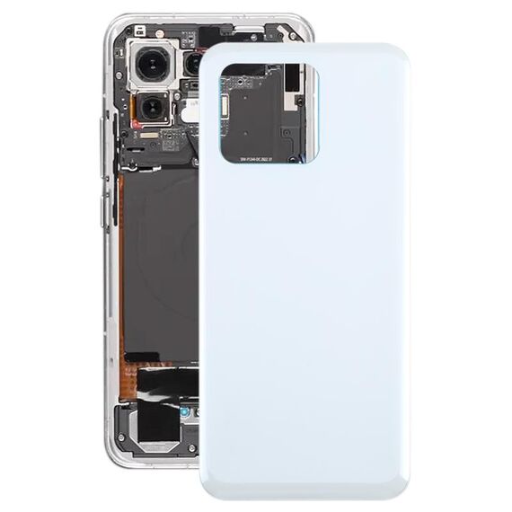 Per Xiaomi 13 OEM Materiale in vetro Cover posteriore batteria (bianco)