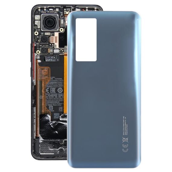 Per la copertura posteriore della batteria in materiale di vetro OEM Xiaomi 12T Pro (verde)