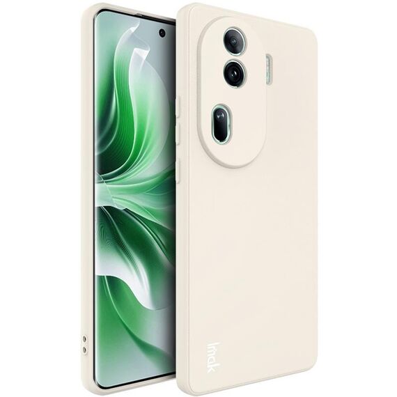 Per OPPO Reno11 Pro 5G imak UC-4 Serie Custodia per telefono in TPU con bordo dritto (Bianco)